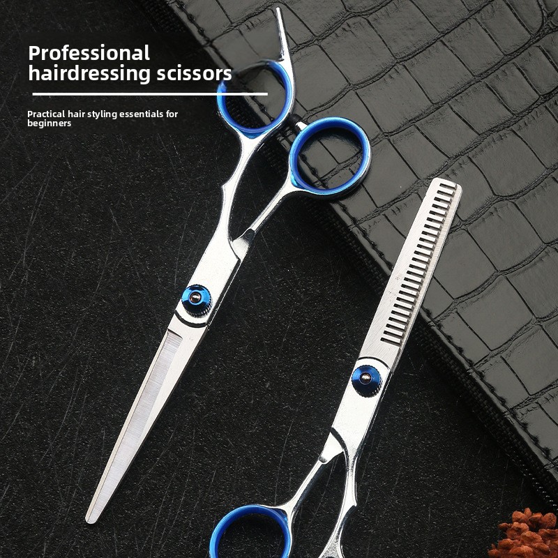 Hair Cutting Scissors Shears Set 6 Inch - Conjunto de Tesouras de Corte de