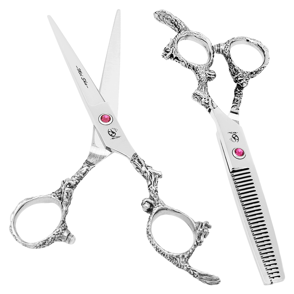 Hair Cutting Scissors Shears Set 6 Inch - Tesoura Profissional de Cabelo de 6