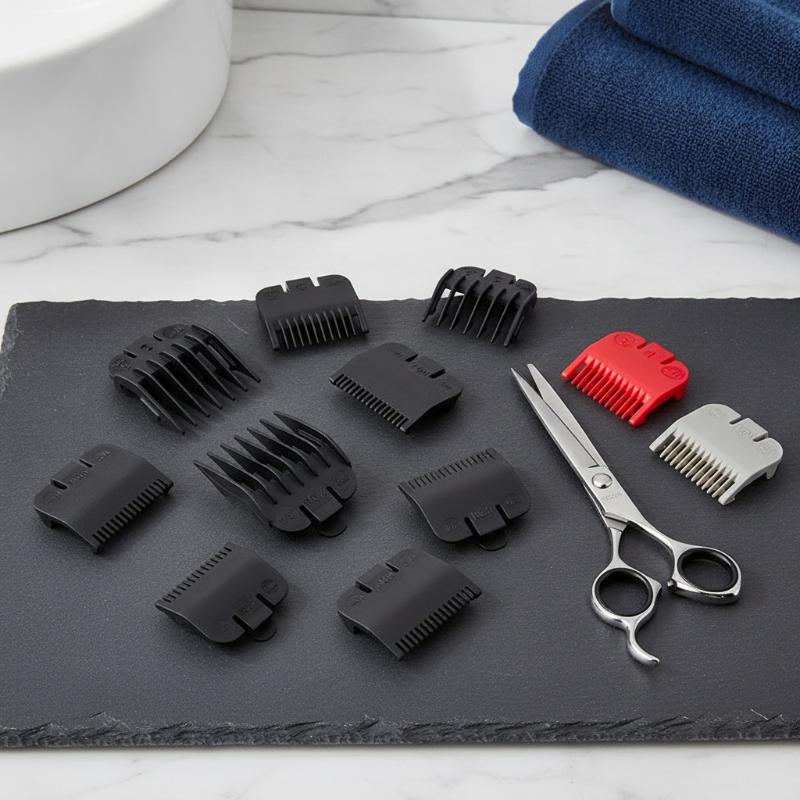 Clipper Guard Guide Combs Set - Conjunto de Pentes Guia para Máquina