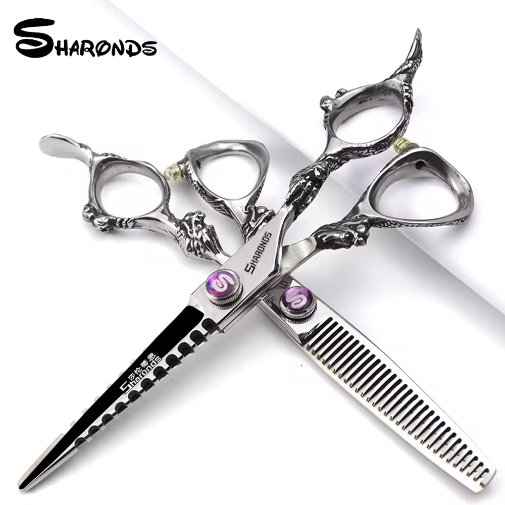 Hair Cutting Scissors Shears Set 6 Inch - Conjunto de tesouras exclusivas para corte