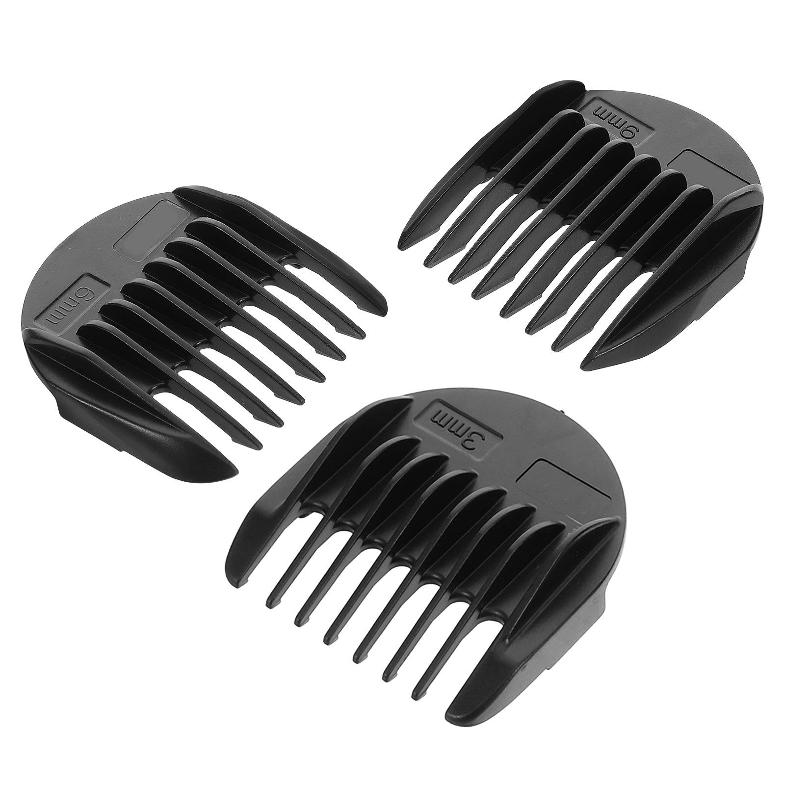 Clipper Guard Guide Combs Set - 3 Peças de Pentes Limitadores para