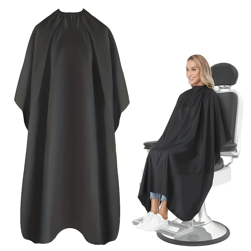 Barber Cape Waterproof Hair Cutting - 1 unidade de capa de barbeiro