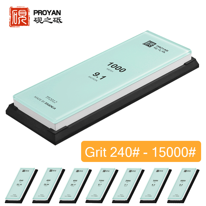 Clipper Blade Sharpener Stone - PROYANO Grit240 # 15000 # Pedra