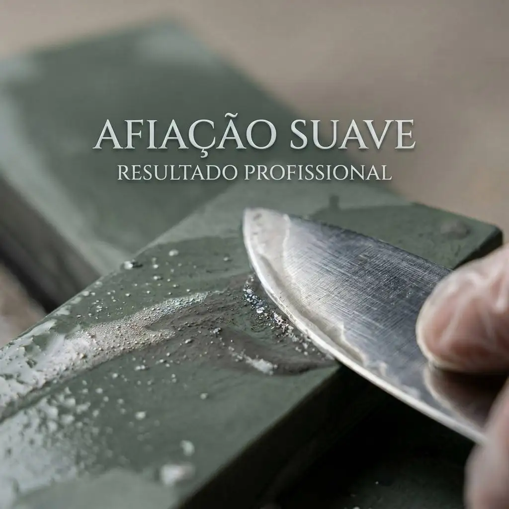 Clipper Blade Sharpener Stone - Kit de Pedra de Afiar Natural