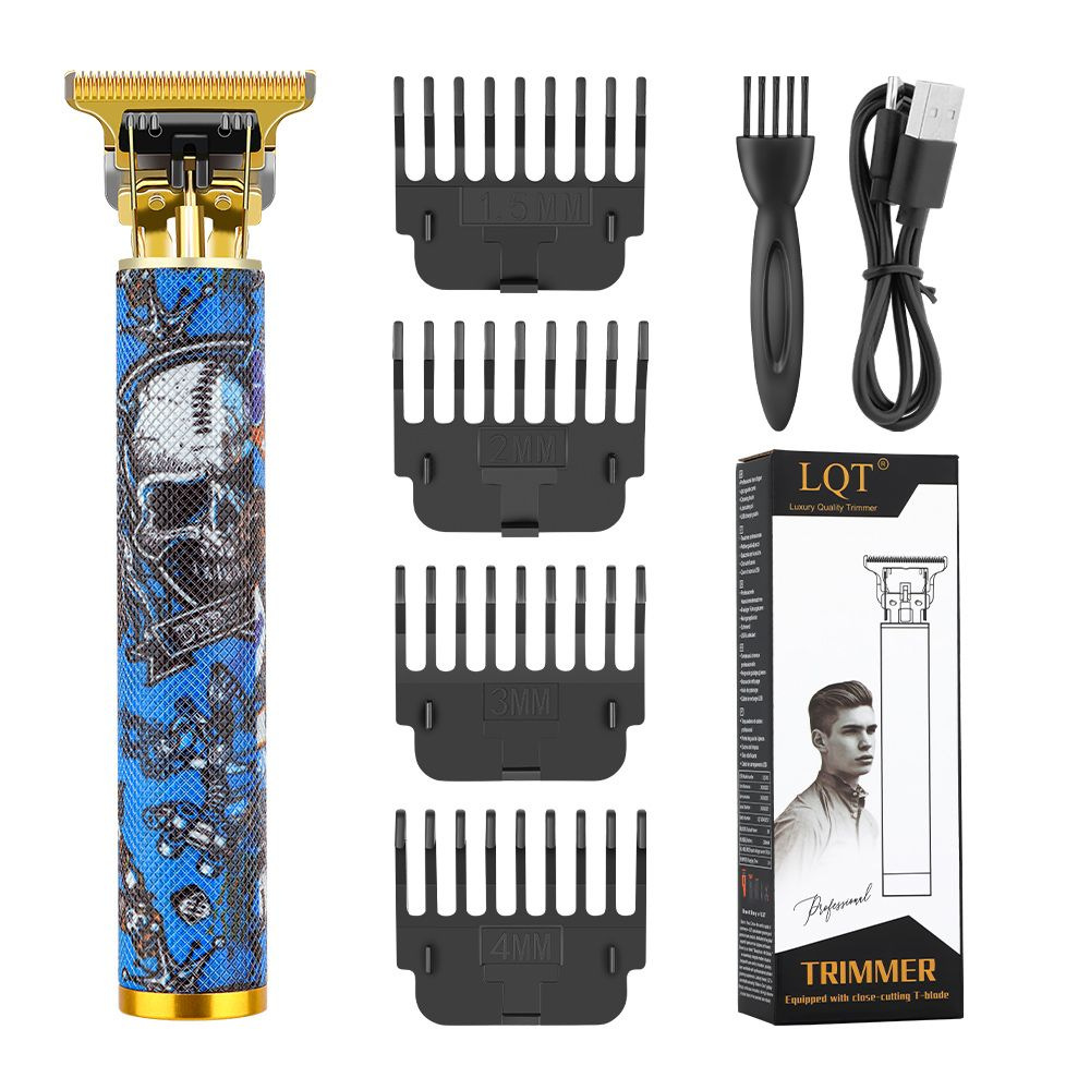 Zero Gapped T Blade Hair Trimmer - Máquina de Cortar Cabelo Sem Fio