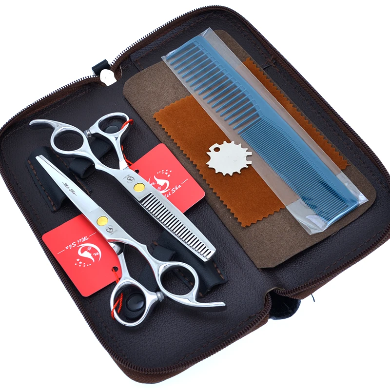 Hair Cutting Scissors Shears Set 6 Inch - Conjunto de Tesouras de Cabelo de