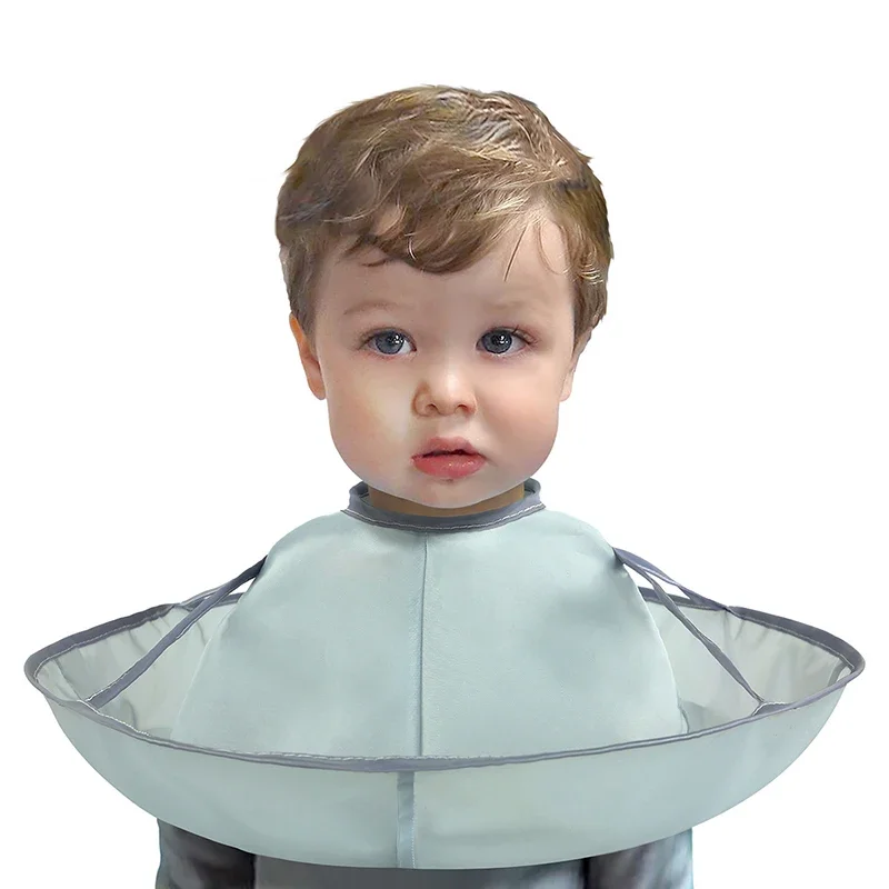Barber Cape Waterproof Hair Cutting - Crianças corte de cabelo capa reutilizável