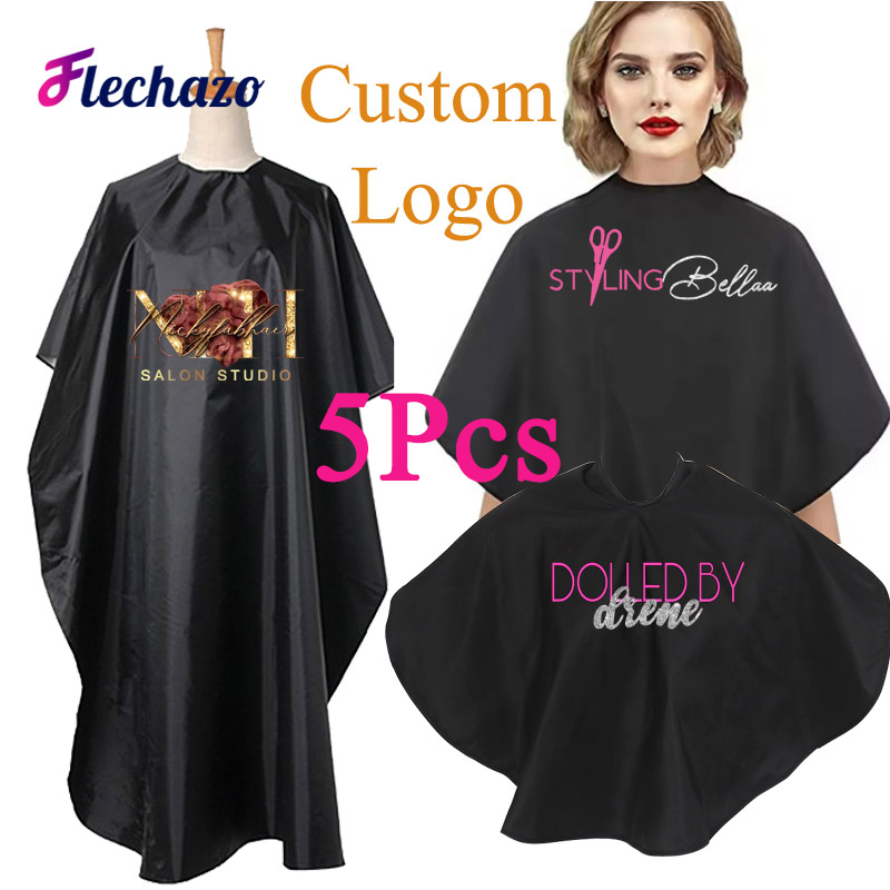 Barber Cape Waterproof Hair Cutting - Capa funcional de algas para casa,