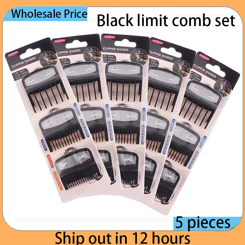 Conjunto de Pentes Guia Pretos - Clipper Guard Guide Combs Set avaliação e preço