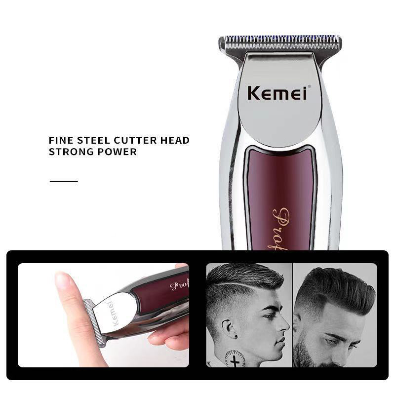 Kemei aparador de cabelo profi - Cordless Hair Clippers Professional Barber avaliação e preço