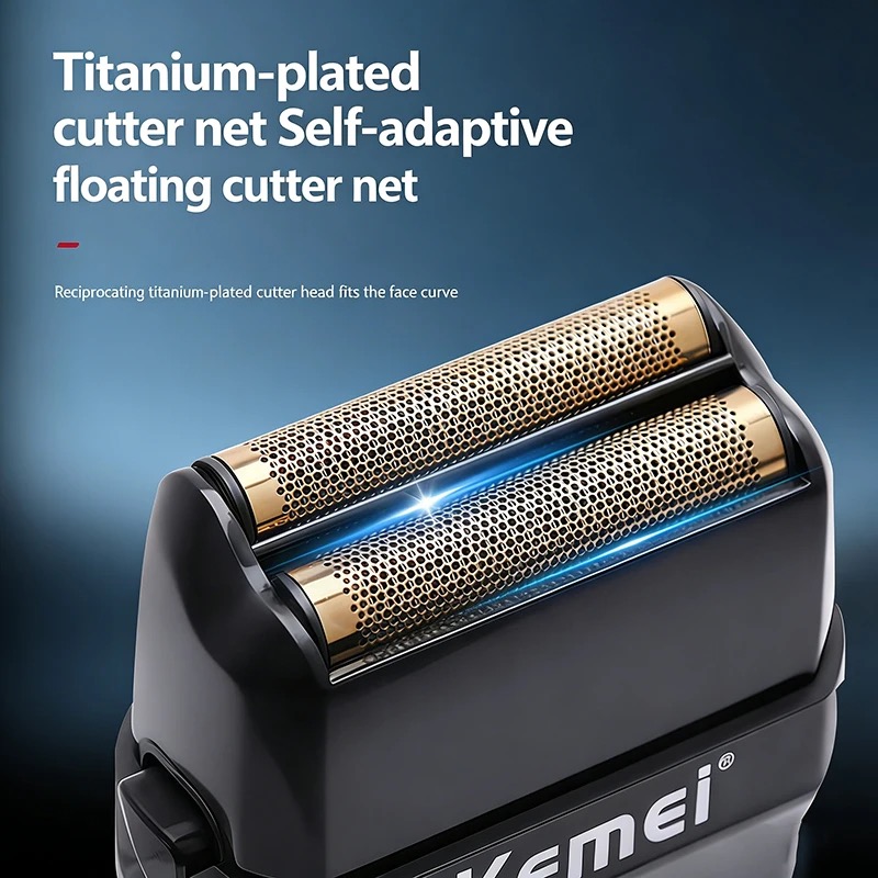 Barbeador Elétrico Kemei KM-T4 - Foil Shaver Cordless Electric Bald Head avaliação e preço