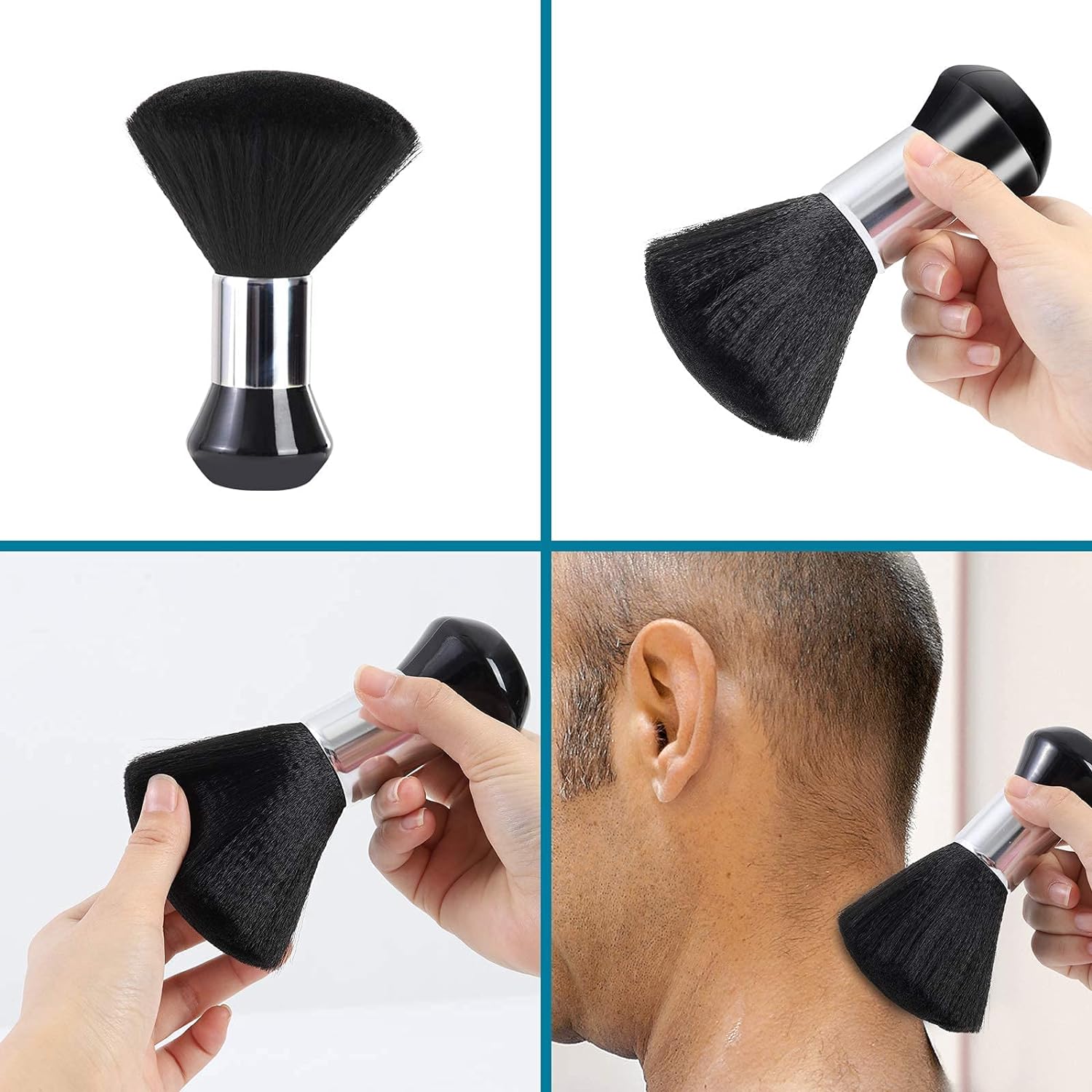 Capa de corte de cabelo profis - Neck Duster Brush Barber Salon avaliação e preço