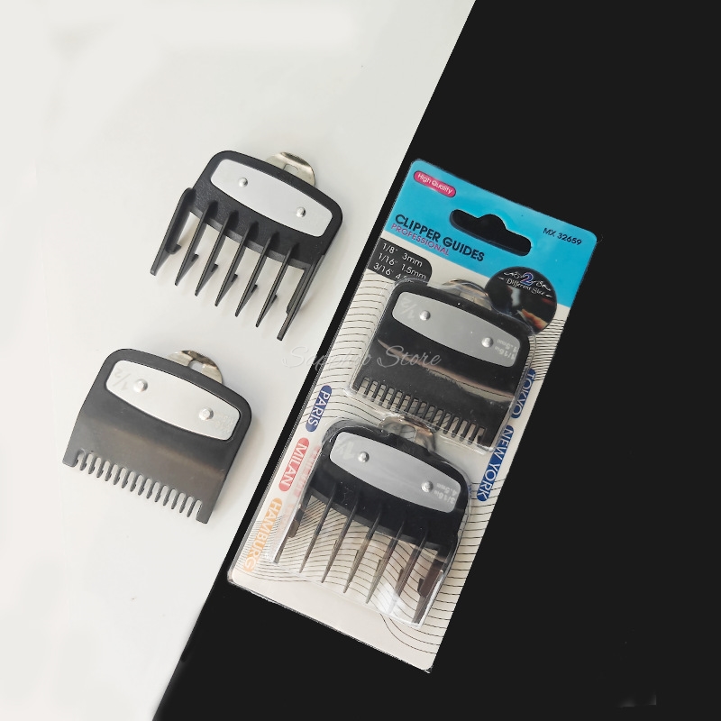 Conjunto de Pentes Guia Pretos - Clipper Guard Guide Combs Set avaliação e preço