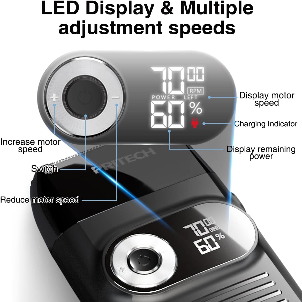 Aparelho de barbear com lâmina - Foil Shaver Cordless Electric Bald Head avaliação e preço