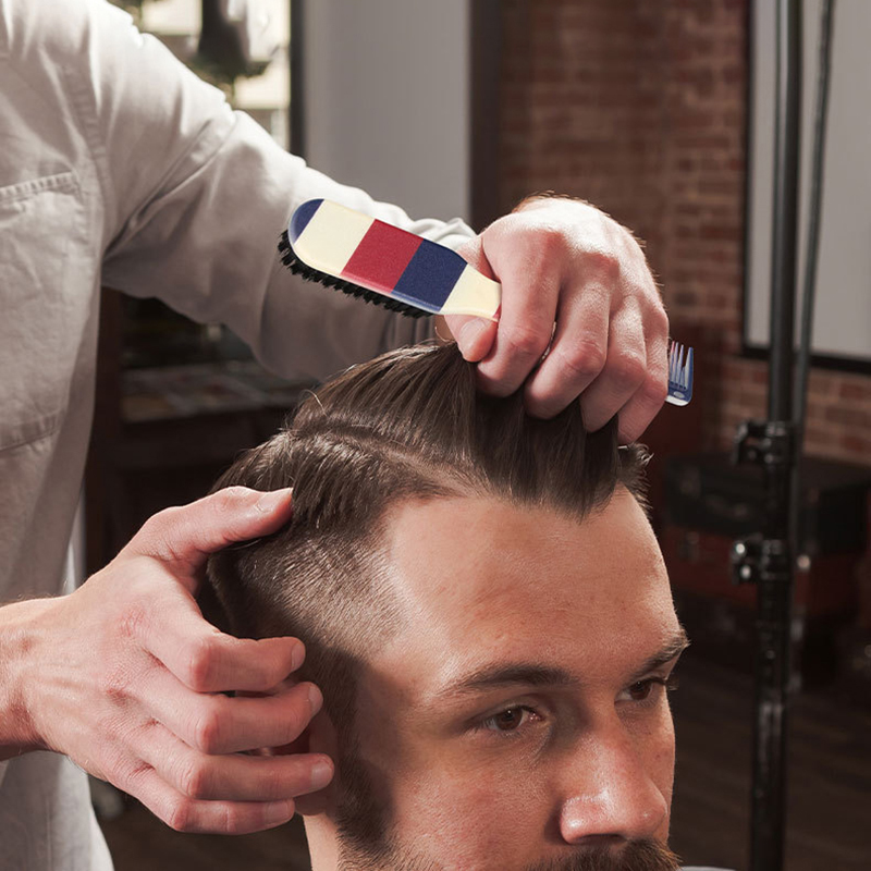 1 Escova Profissional Dupla Fa - Neck Duster Brush Barber Salon avaliação e preço