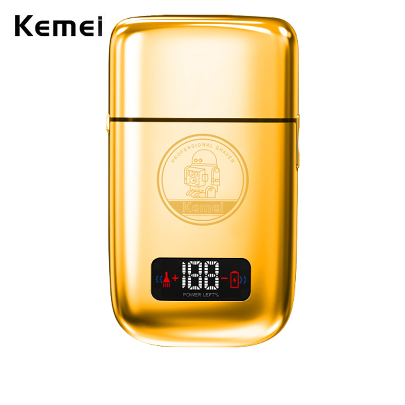 Kemei Pro Titanium Foil Shaver - Foil Shaver Cordless Electric Bald Head avaliação e preço