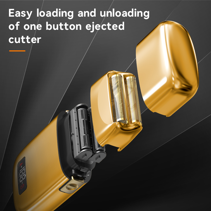 Kemei Pro Titanium Foil Shaver - Foil Shaver Cordless Electric Bald Head avaliação e preço