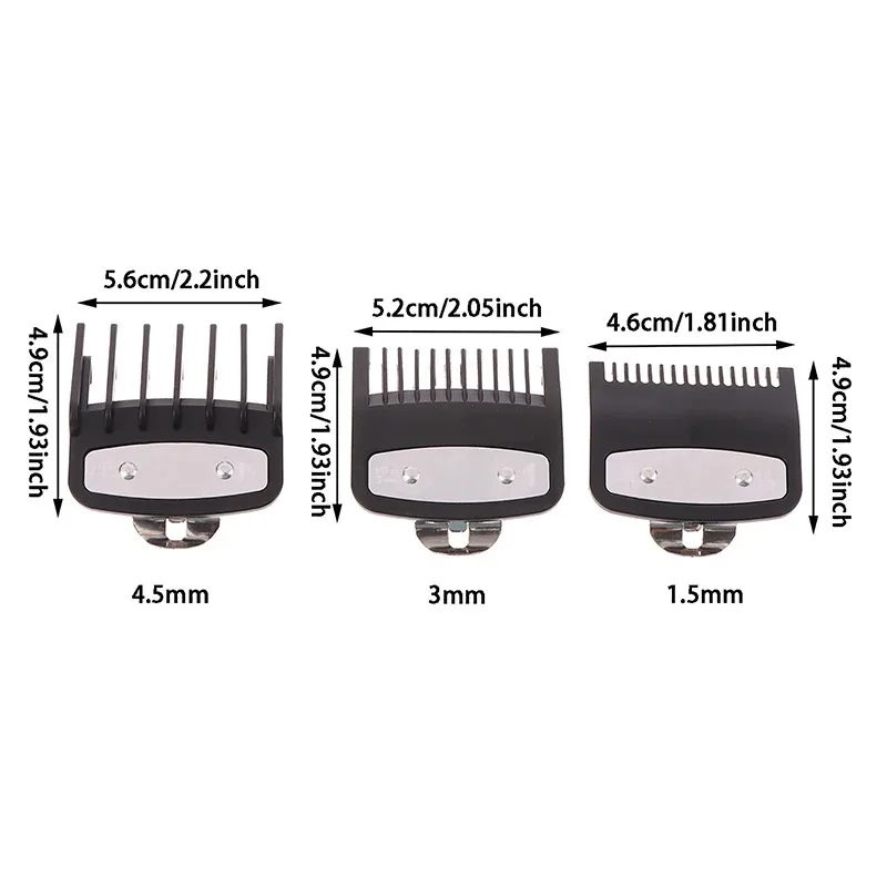 Conjunto de 3 pentes guia pret - Clipper Guard Guide Combs Set avaliação e preço