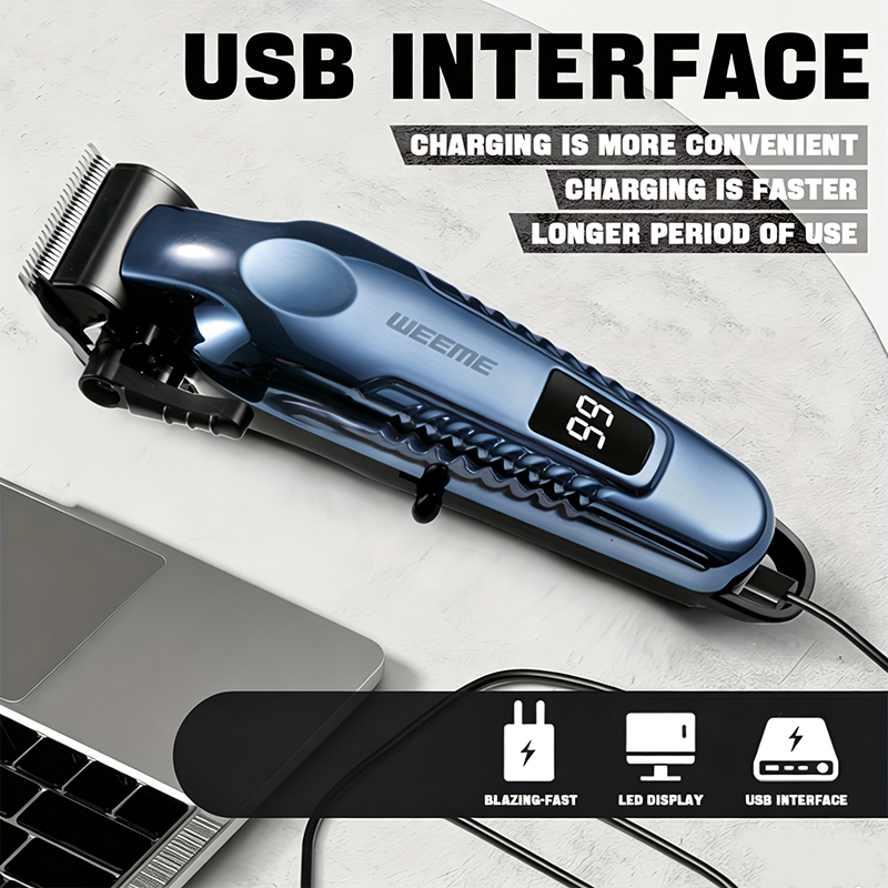 Máquina de Cortar Cabelo Sem F - Cordless Hair Clippers Professional Barber avaliação e preço