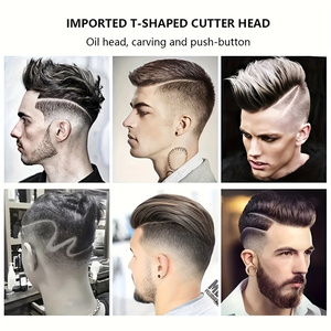 Máquina de Cortar Cabelo Sem F - Cordless Hair Clippers Professional Barber avaliação e preço