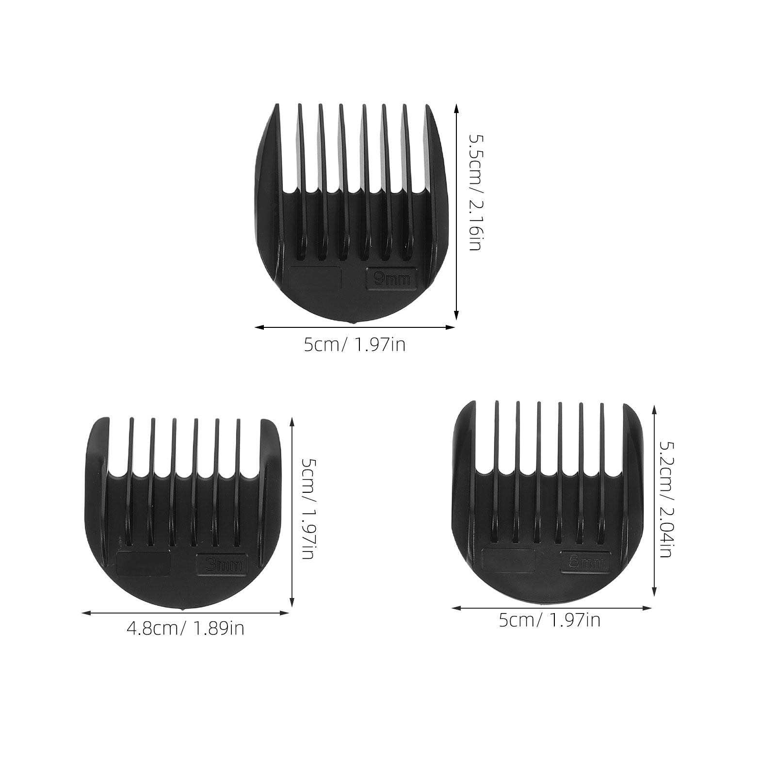 3 Peças de Pentes Limitadores  - Clipper Guard Guide Combs Set avaliação e preço