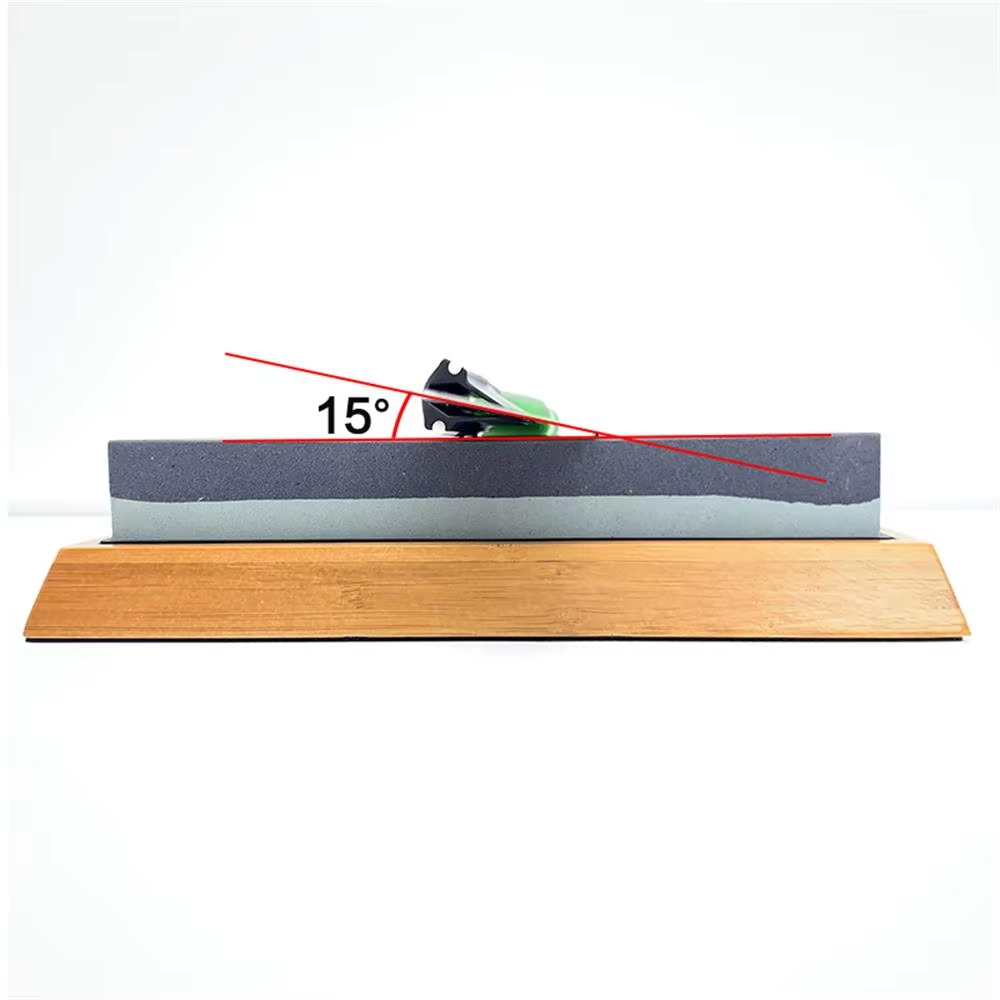 Guia de ângulo de plástico pro - Clipper Blade Sharpener Stone avaliação e preço