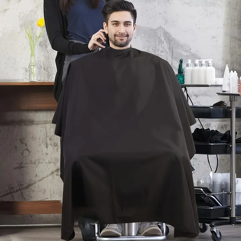 1 unidade de capa de barbeiro  - Barber Cape Waterproof Hair Cutting avaliação e preço