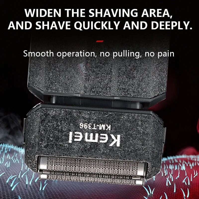 Kemei Barbeador Elétrico Recar - Foil Shaver Cordless Electric Bald Head avaliação e preço