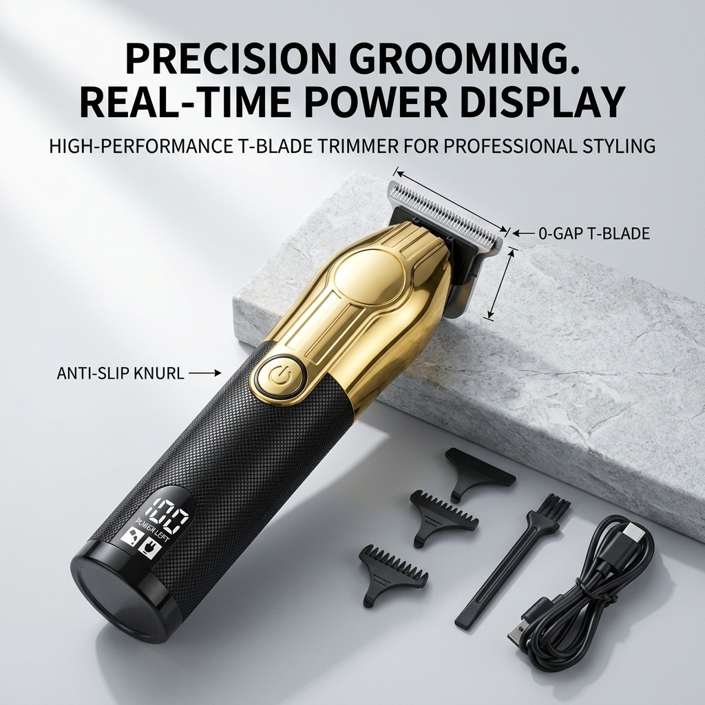 Máquinas de cortar cabelo prof - Zero Gapped T Blade Hair Trimmer avaliação e preço