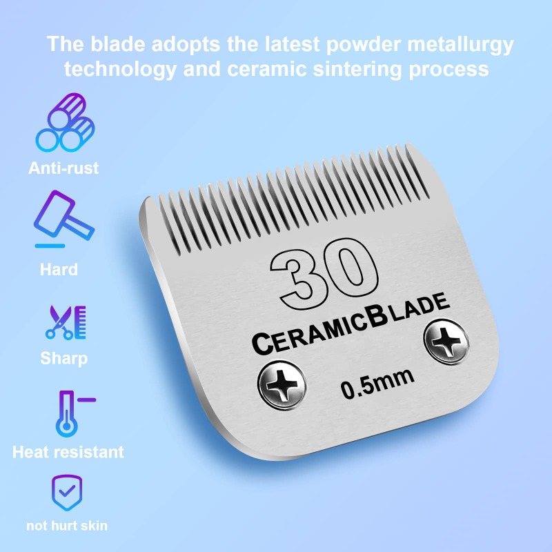 Lâminas de Cerâmica Destacávei - Hair Clipper Ceramic Blade Replacement avaliação e preço