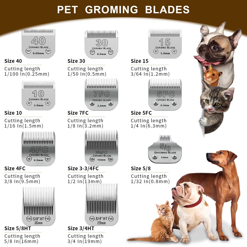 Lâminas de Cerâmica Destacávei - Hair Clipper Ceramic Blade Replacement avaliação e preço