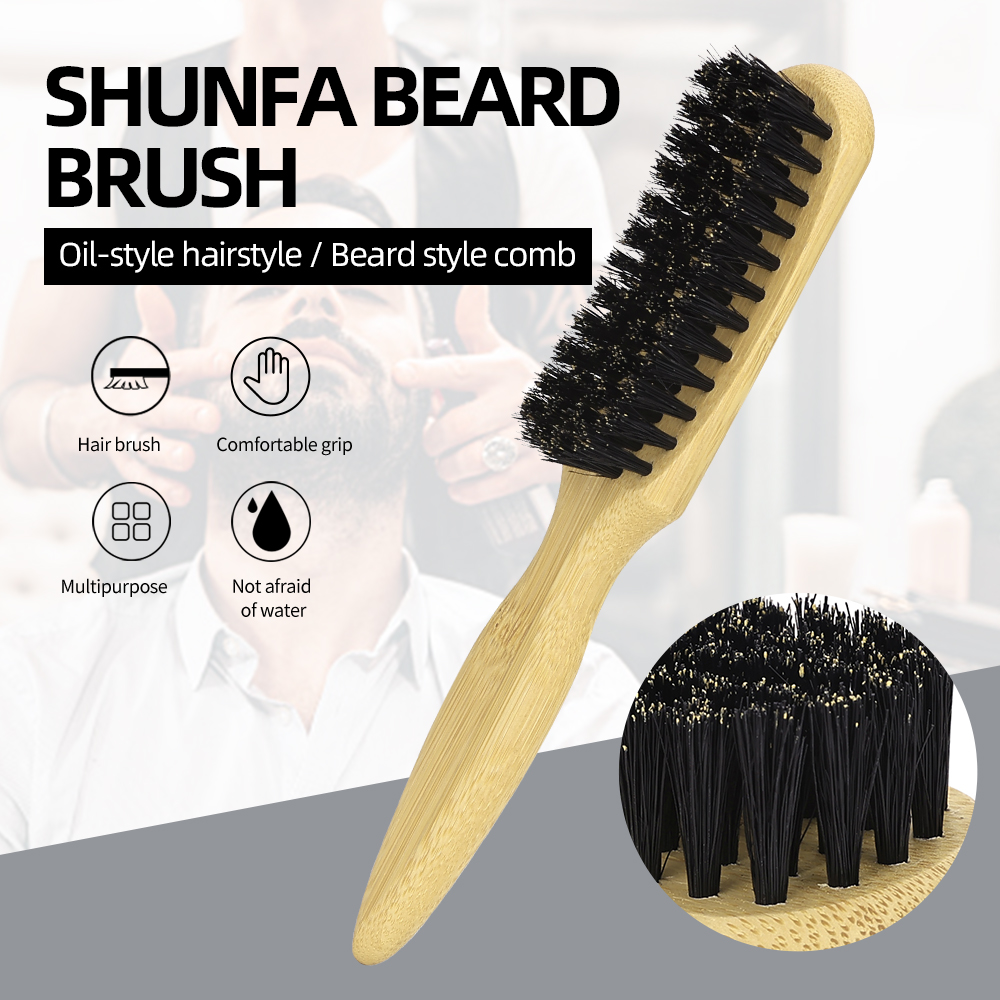 Escova espanador de cabelo mac - Neck Duster Brush Barber Salon avaliação e preço