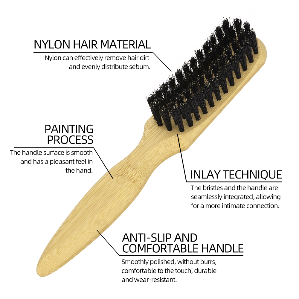 Escova espanador de cabelo mac - Neck Duster Brush Barber Salon avaliação e preço