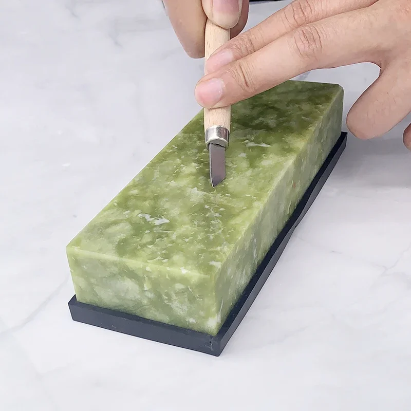 Pedra de Afiar de Ágata Verde  - Clipper Blade Sharpener Stone avaliação e preço