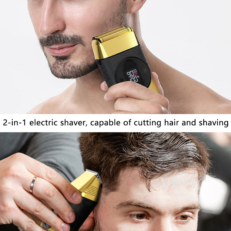 Barbeador elétrico 2 em 1, apa - Foil Shaver Cordless Electric Bald Head avaliação e preço