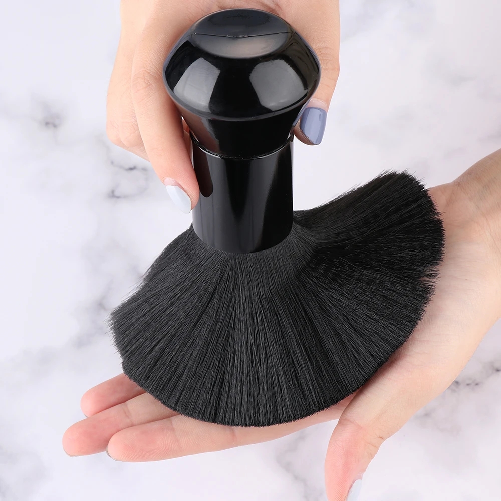 1pc macio pescoço rosto espana - Neck Duster Brush Barber Salon avaliação e preço
