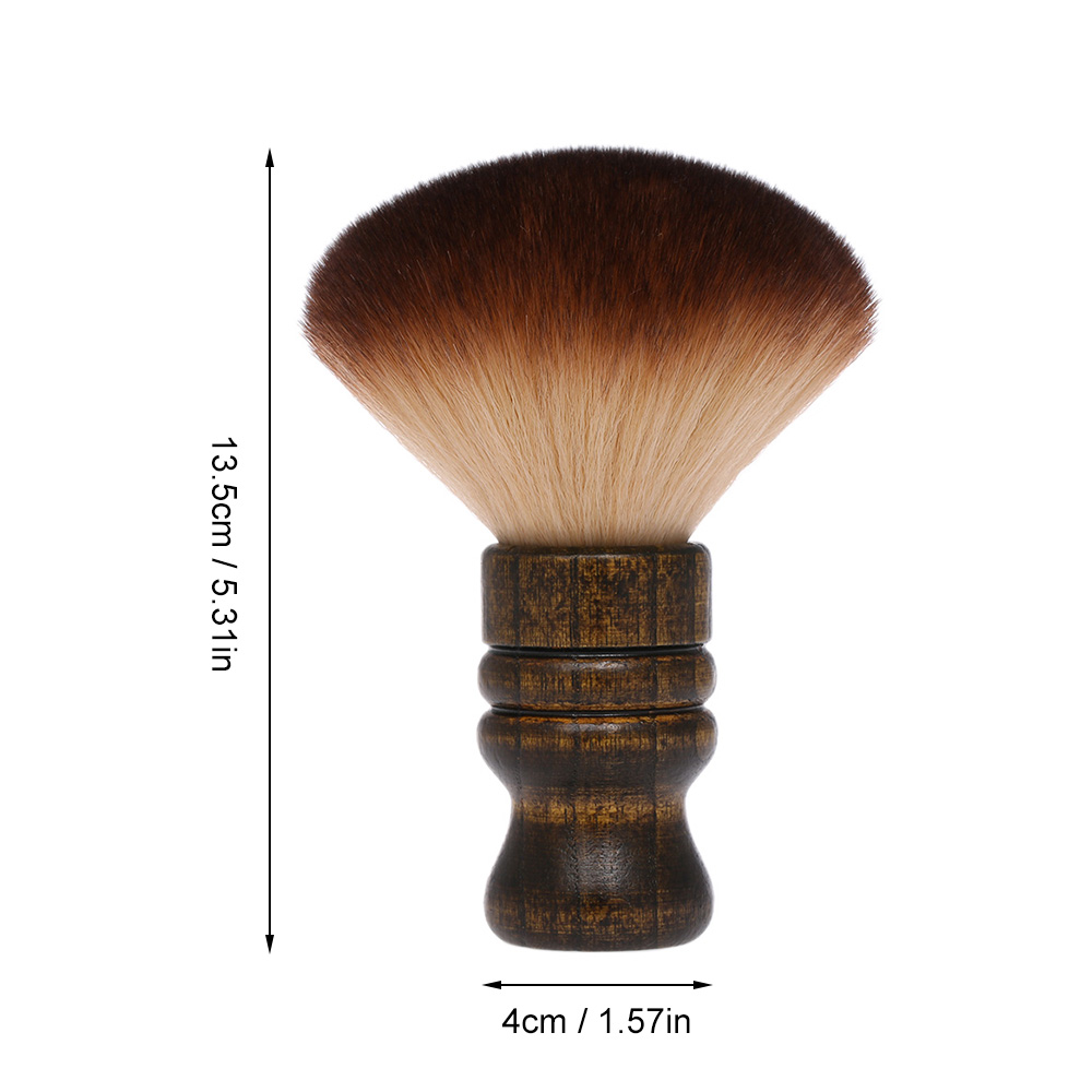 Escova macia para limpeza de p - Neck Duster Brush Barber Salon avaliação e preço