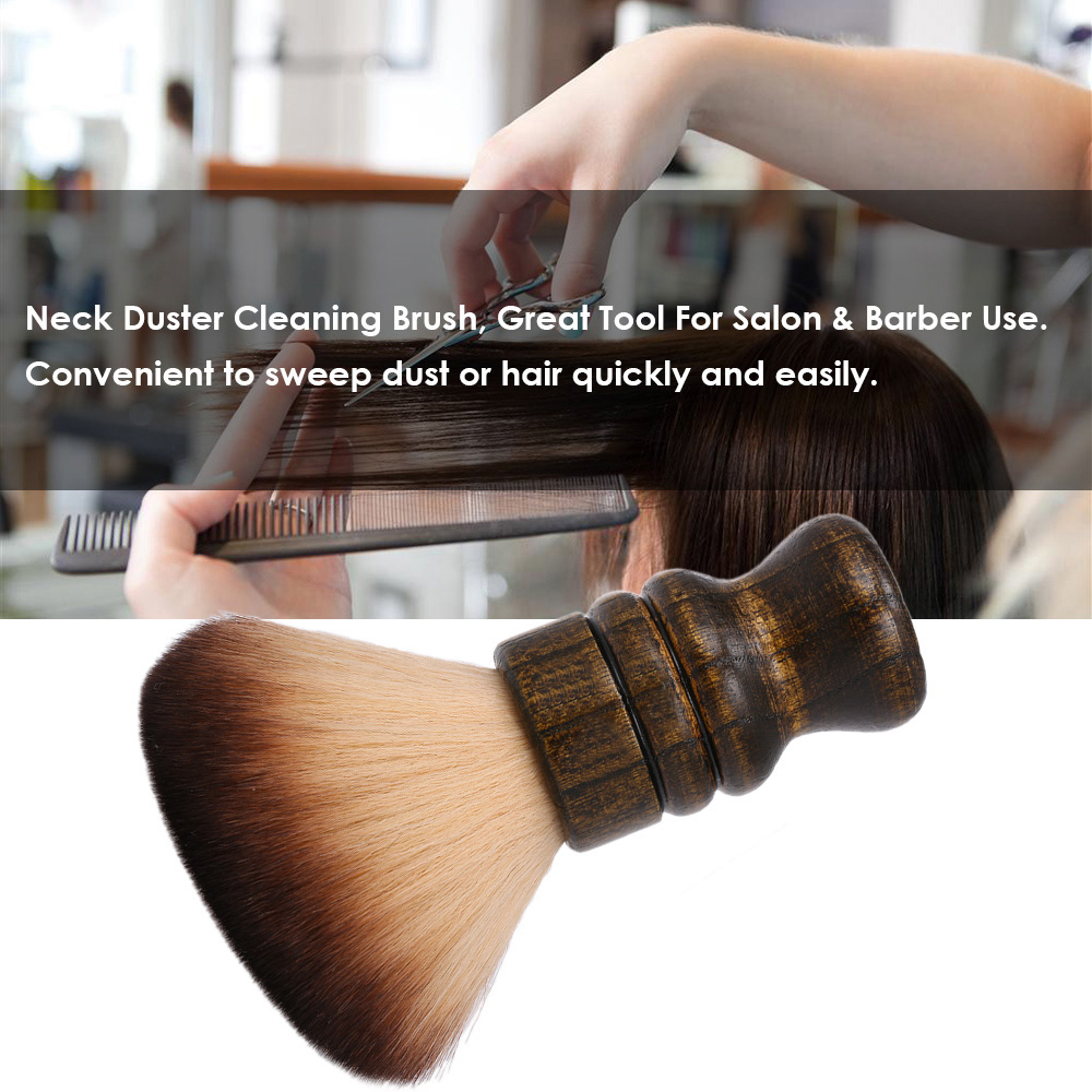 Escova macia para limpeza de p - Neck Duster Brush Barber Salon avaliação e preço