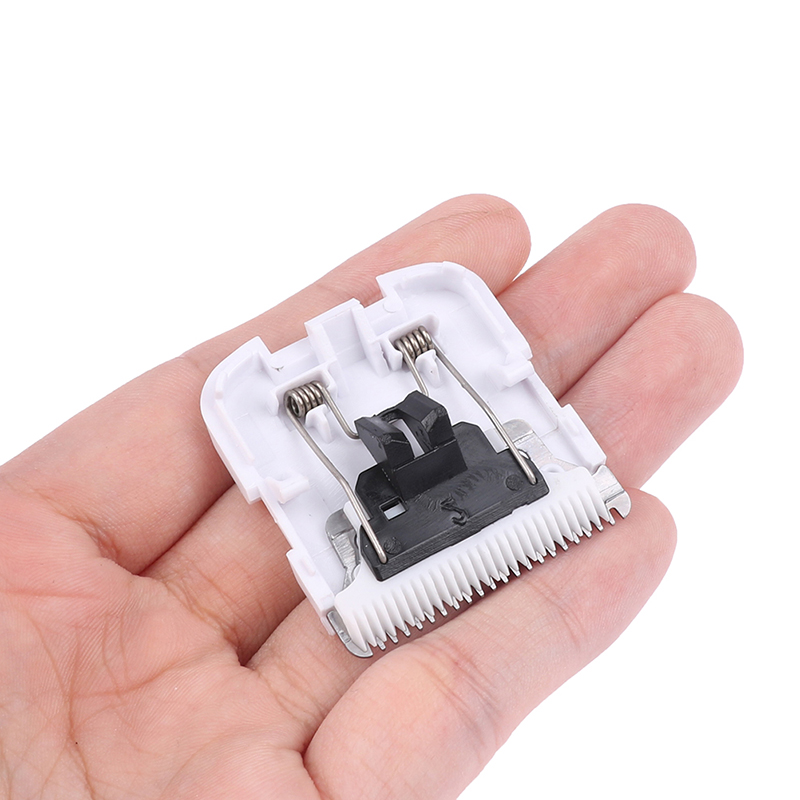 1 unidade de lâminas de reposi - Hair Clipper Ceramic Blade Replacement avaliação e preço