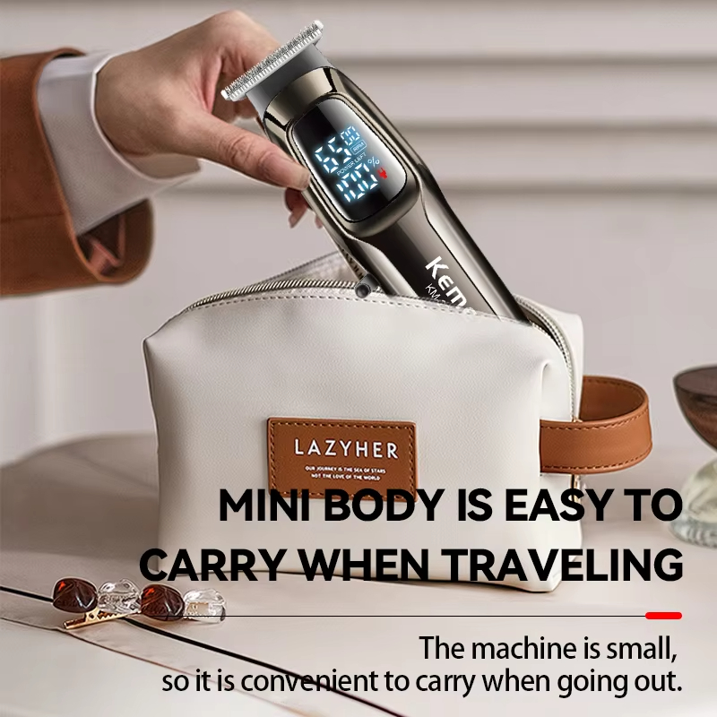 Kemei KM-2273 recarregável máq - Cordless Hair Clippers Professional Barber avaliação e preço