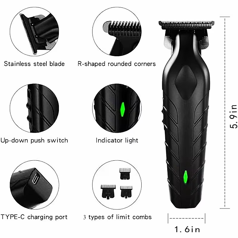 Máquina de Cortar Cabelo Profi - Cordless Hair Clippers Professional Barber avaliação e preço
