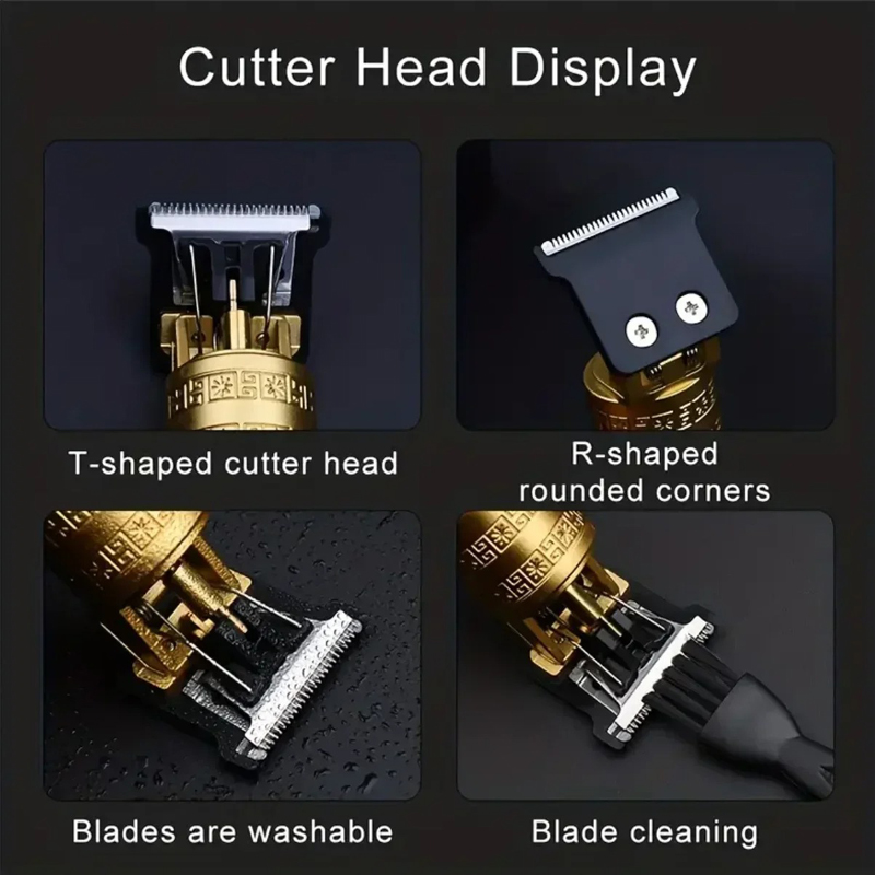 Máquina de cortar cabelo profi - Zero Gapped T Blade Hair Trimmer avaliação e preço