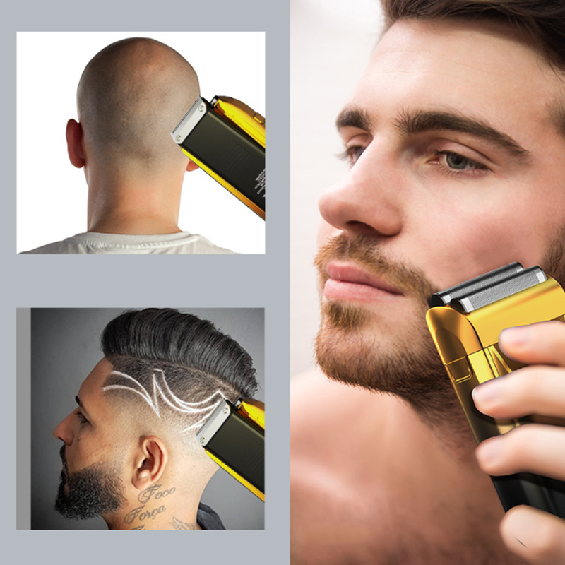 Barbeador Elétrico Recarregáve - Foil Shaver Cordless Electric Bald Head avaliação e preço