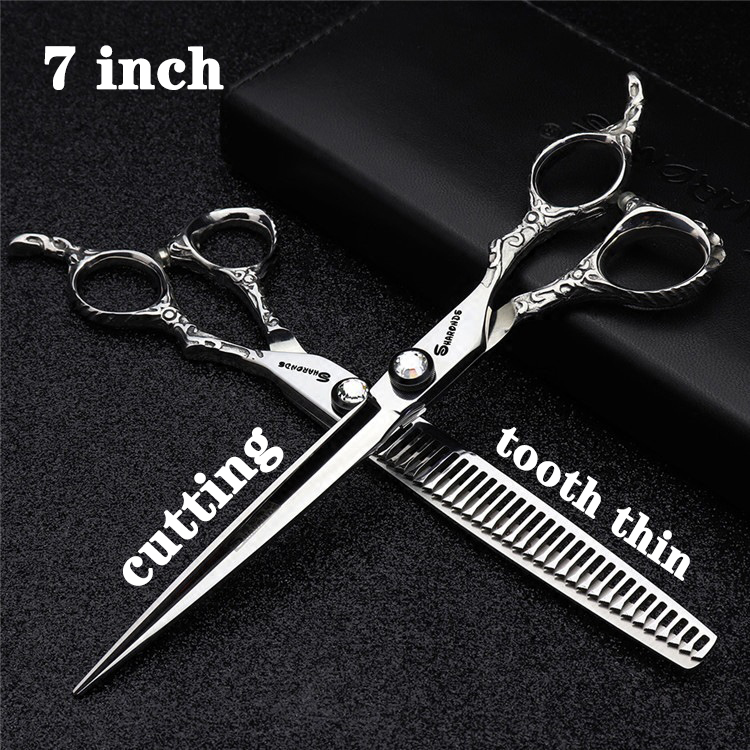 Tesoura de corte de cabeleirei - Hair Cutting Scissors Shears Set 6 Inch avaliação e preço