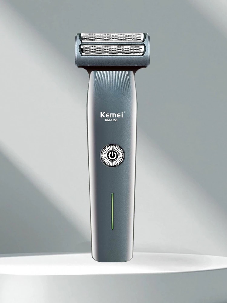 Kemei barbeador elétrico sem f - Foil Shaver Cordless Electric Bald Head avaliação e preço