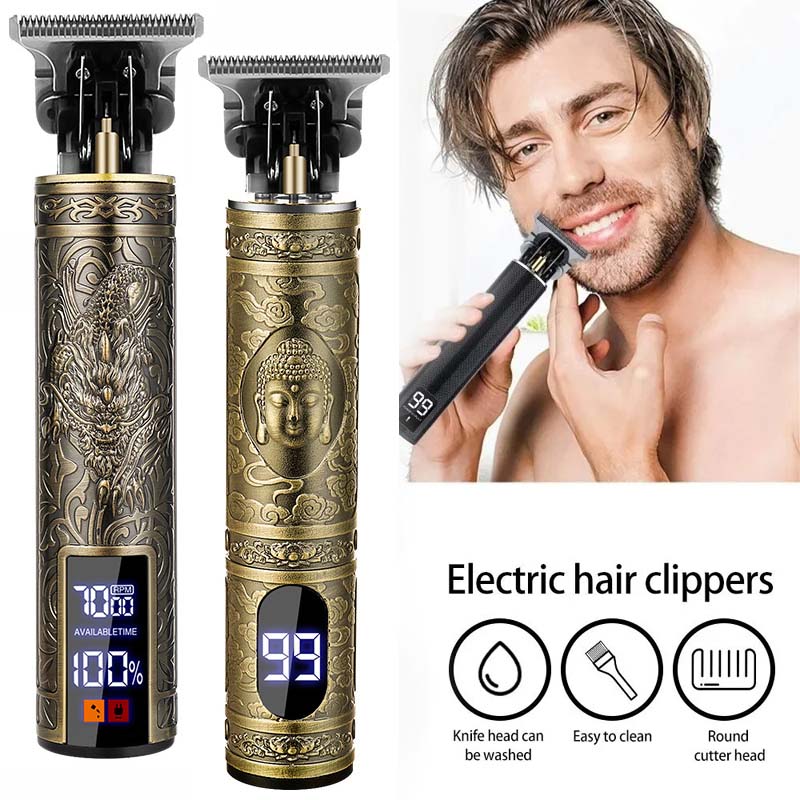 T9 máquina de cortar cabelo se - Cordless Hair Clippers Professional Barber avaliação e preço