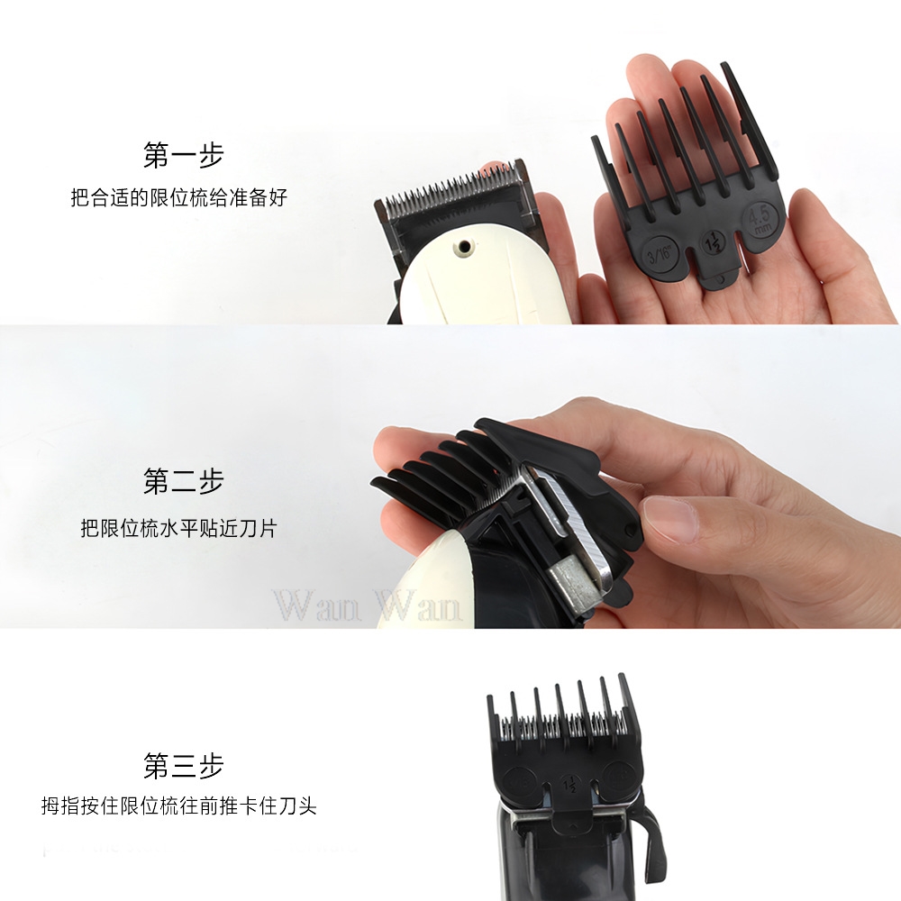 Pentes de Corte para Máquina d - Clipper Guard Guide Combs Set avaliação e preço