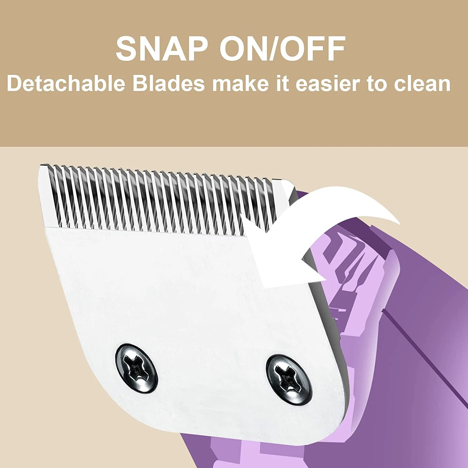 Pet Dog Grooming Clipper Lâmin - Hair Clipper Ceramic Blade Replacement avaliação e preço
