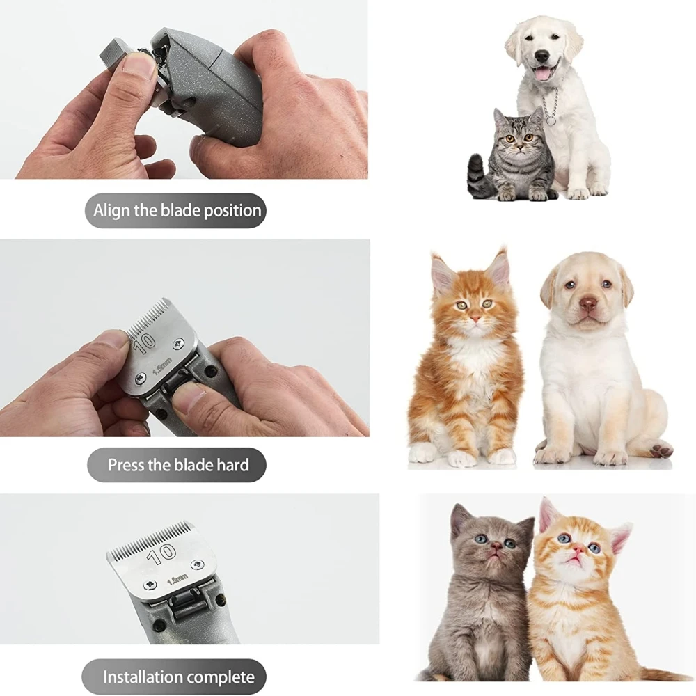 Pet Dog Grooming Clipper Lâmin - Hair Clipper Ceramic Blade Replacement avaliação e preço