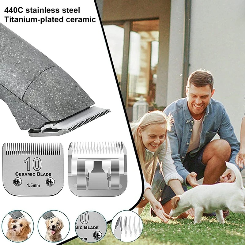 Lâminas de Corte para Cães 7FC - Hair Clipper Ceramic Blade Replacement avaliação e preço